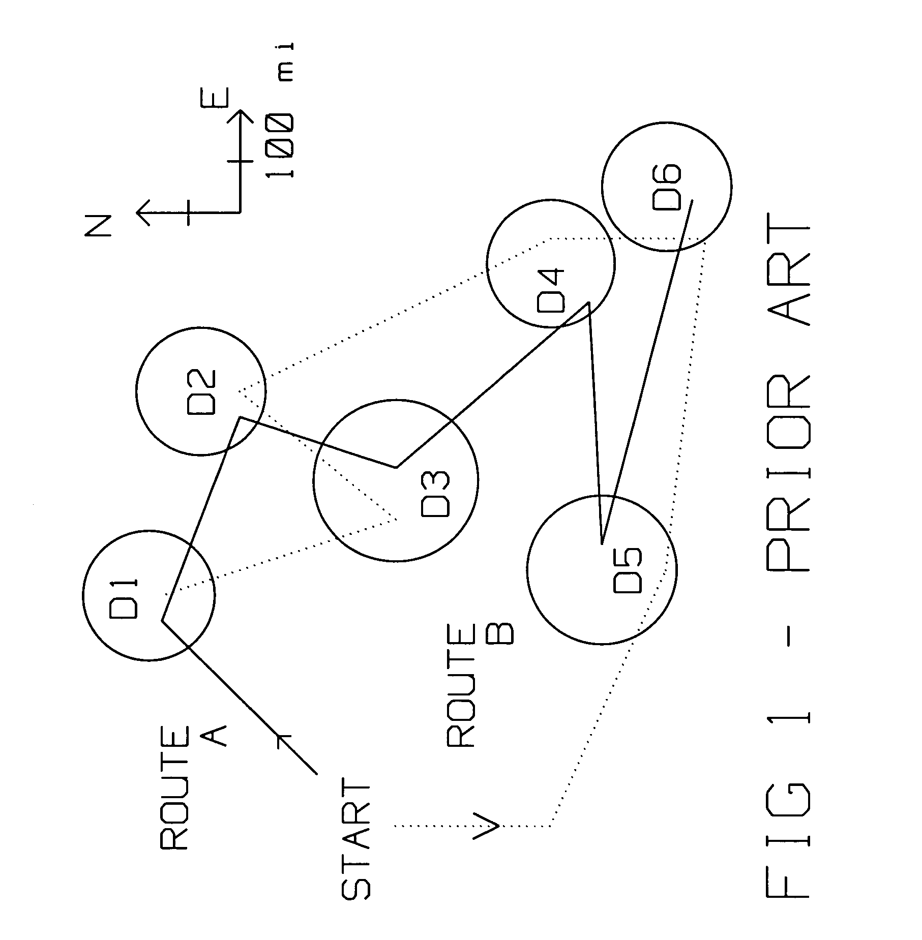 Method for realtime scaling of the vehicle routing problem