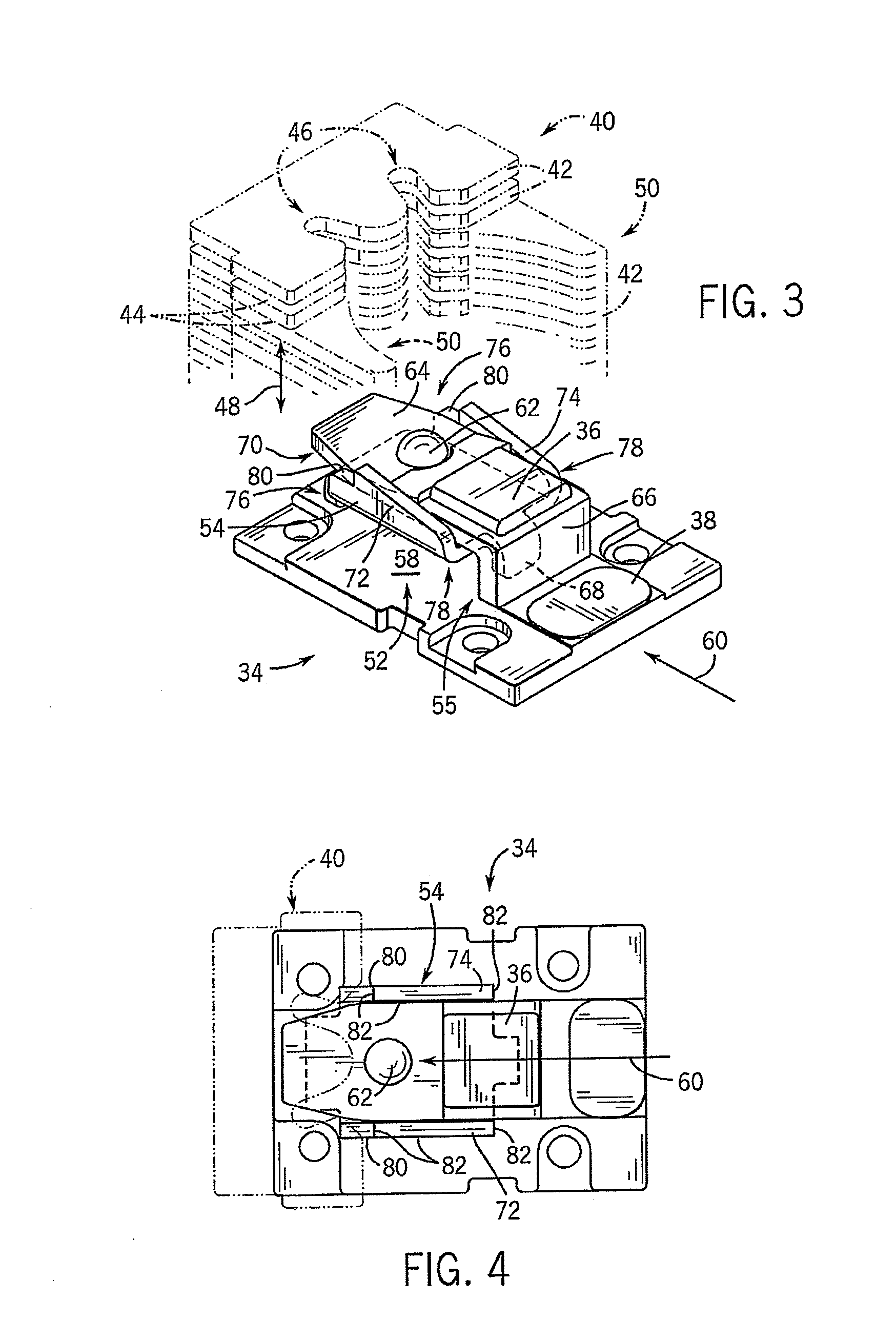 Contactor assembly with arc steering system