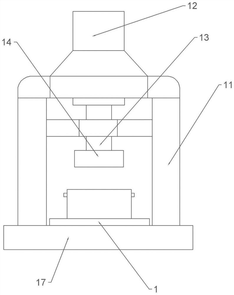 Forging process of energy-saving rear spline shaft