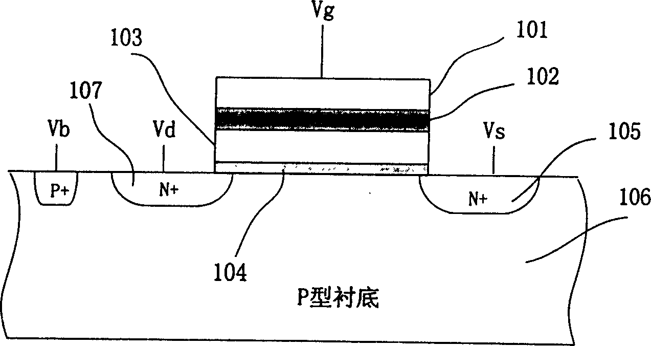 Negative voltage level converting circuit