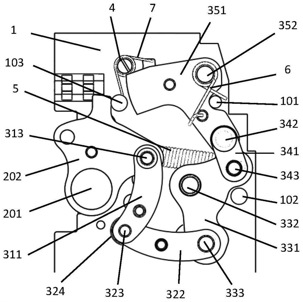Connecting rod assembly of breaker operating mechanism