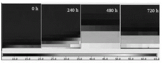 Method for identifying aging degree of silicon rubber composite insulator