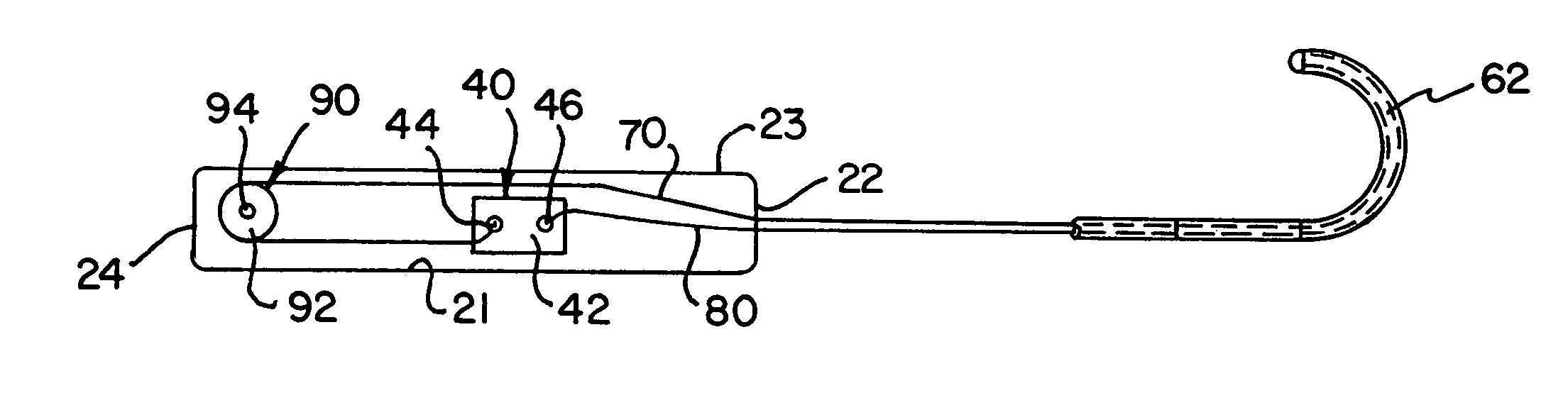 Active counterforce handle for use in bidirectional deflectable tip instruments