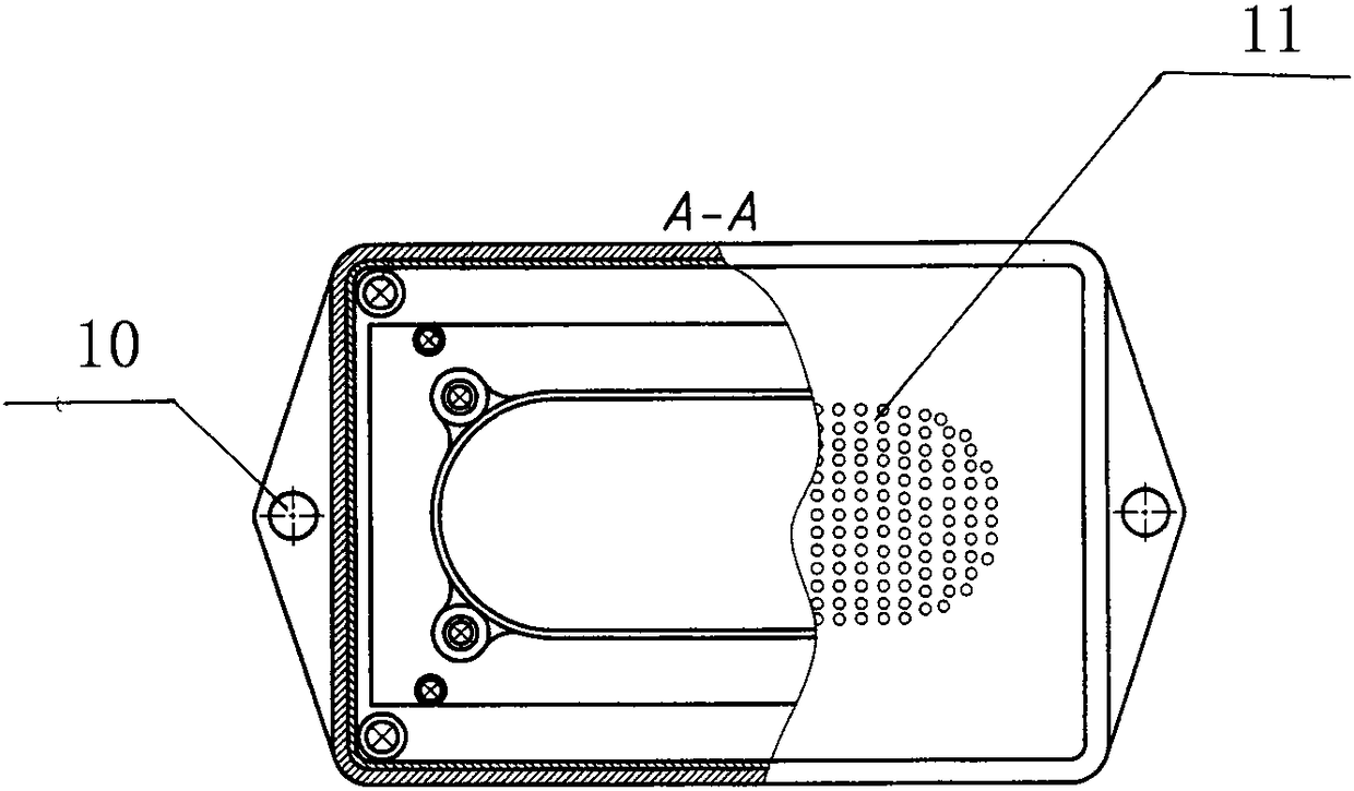 An early warning device capable of tracking front-end faults of vacuum brakes in automobiles