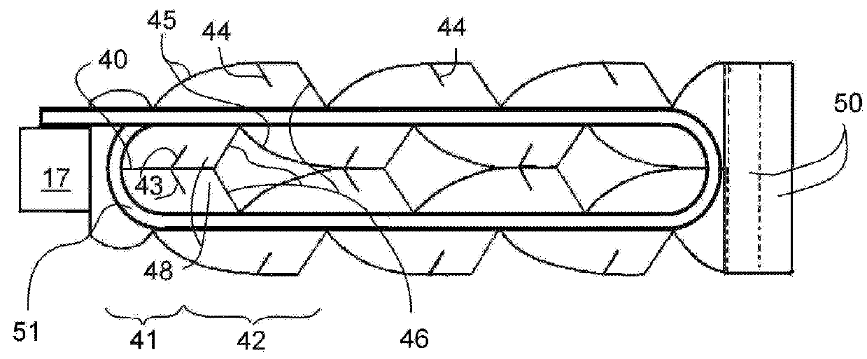 Air-liquid heat exchanger