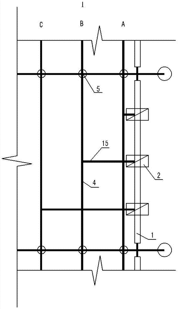 Disconnecting switch arrangement structure for transformer substation power distribution unit