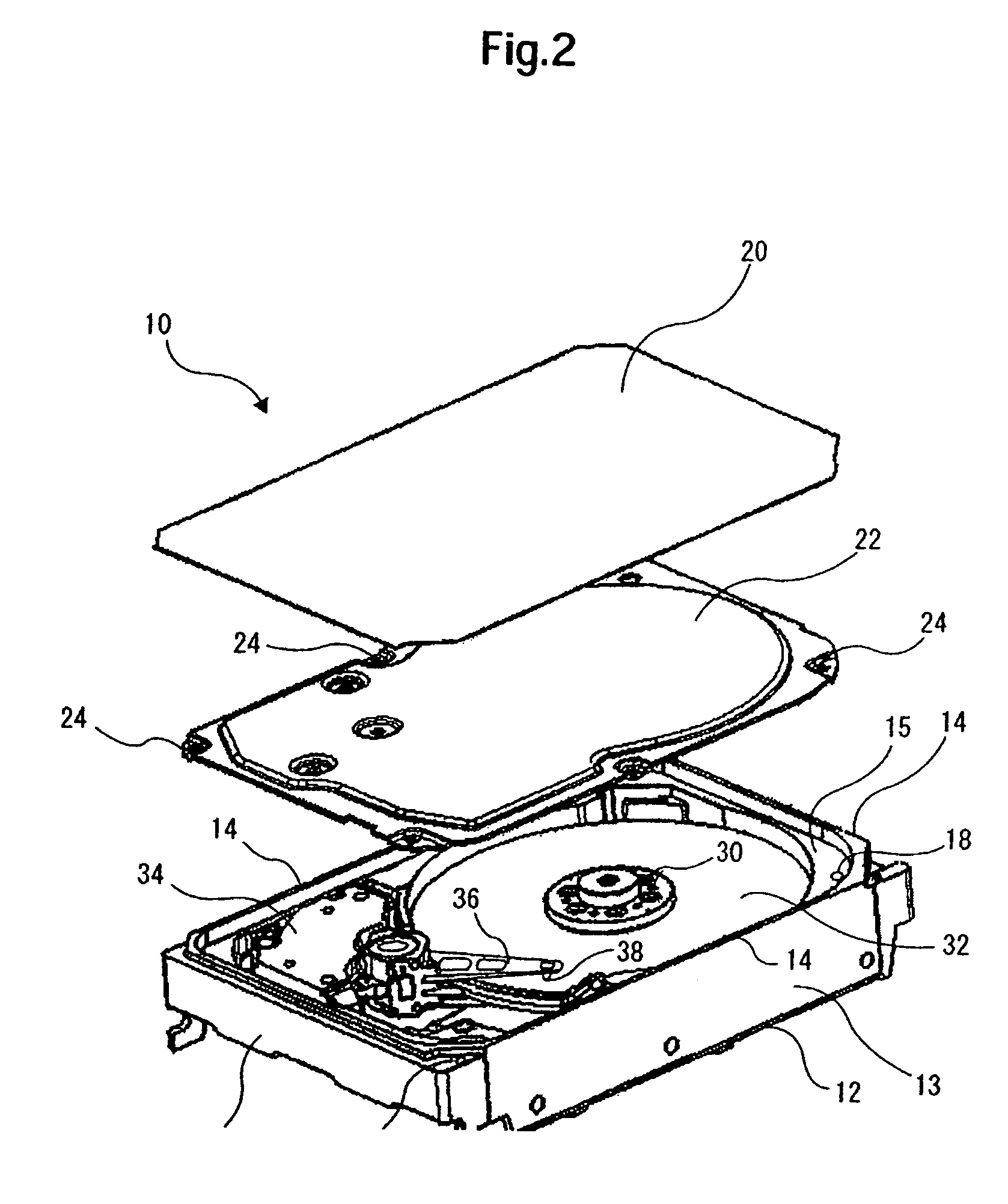 Magnetic disk drive and method for production thereof