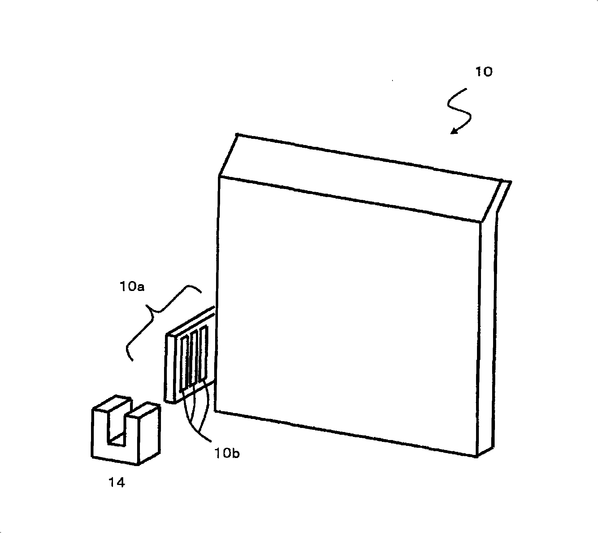 Bank paper processing device