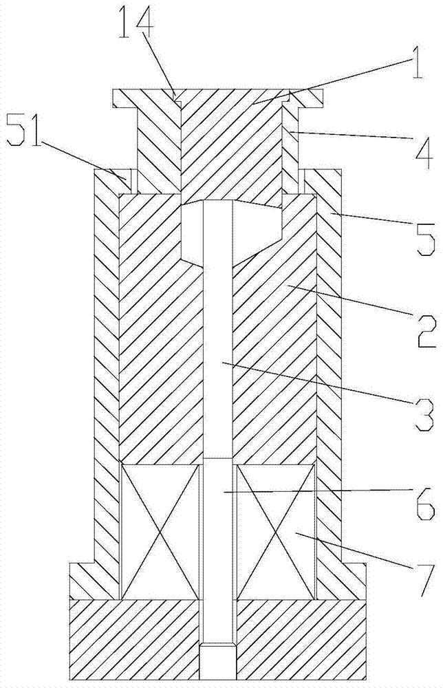 A kind of closed pre-forging forming die and technology of special-shaped fuel injector body blank