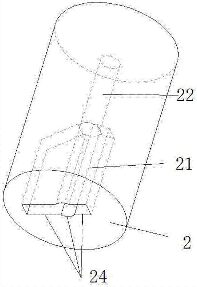 A kind of closed pre-forging forming die and technology of special-shaped fuel injector body blank