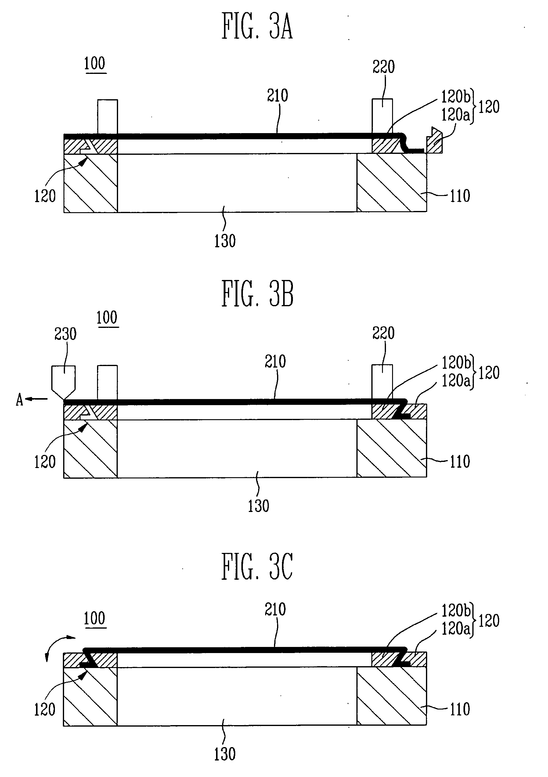 Film tray for fabricating flexible display