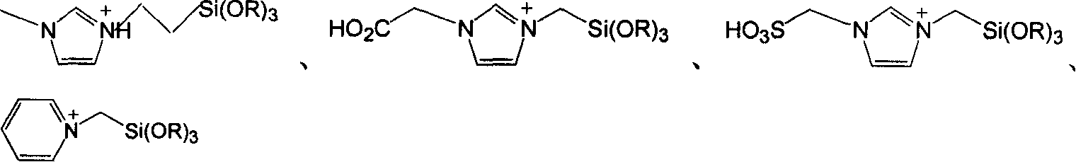Ionic liquid catalyst of selenium anion loaded by silica gel, process for preparing same and use thereof