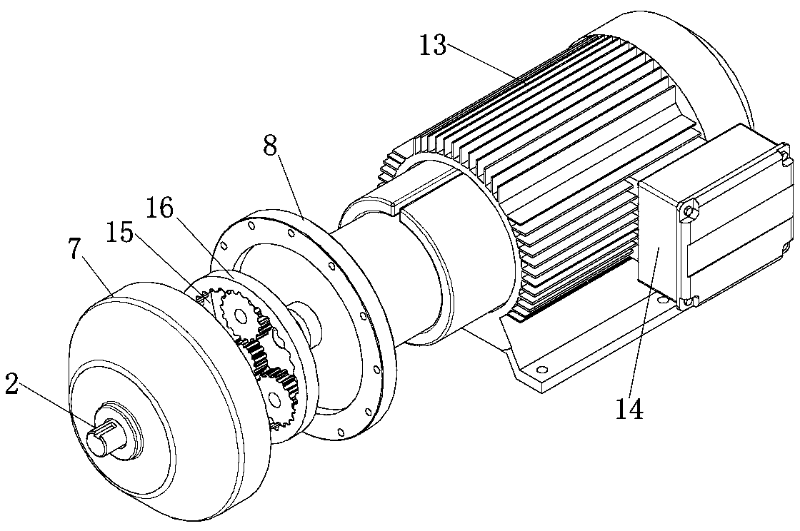 Explosion-proof combined permanent magnet or switched reluctance electromechanical all-in-one machine and assembling method