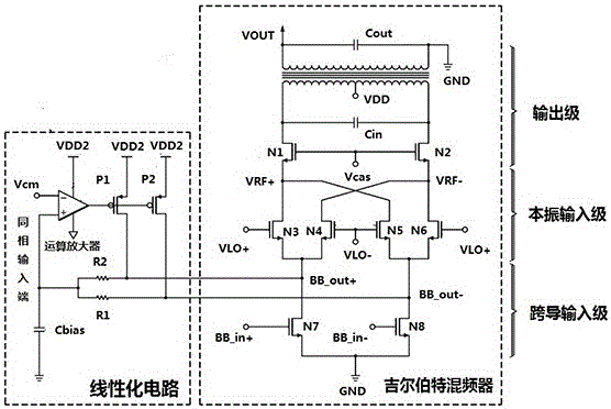 Improved Gilbert mixer applied to wireless communication transceiver system