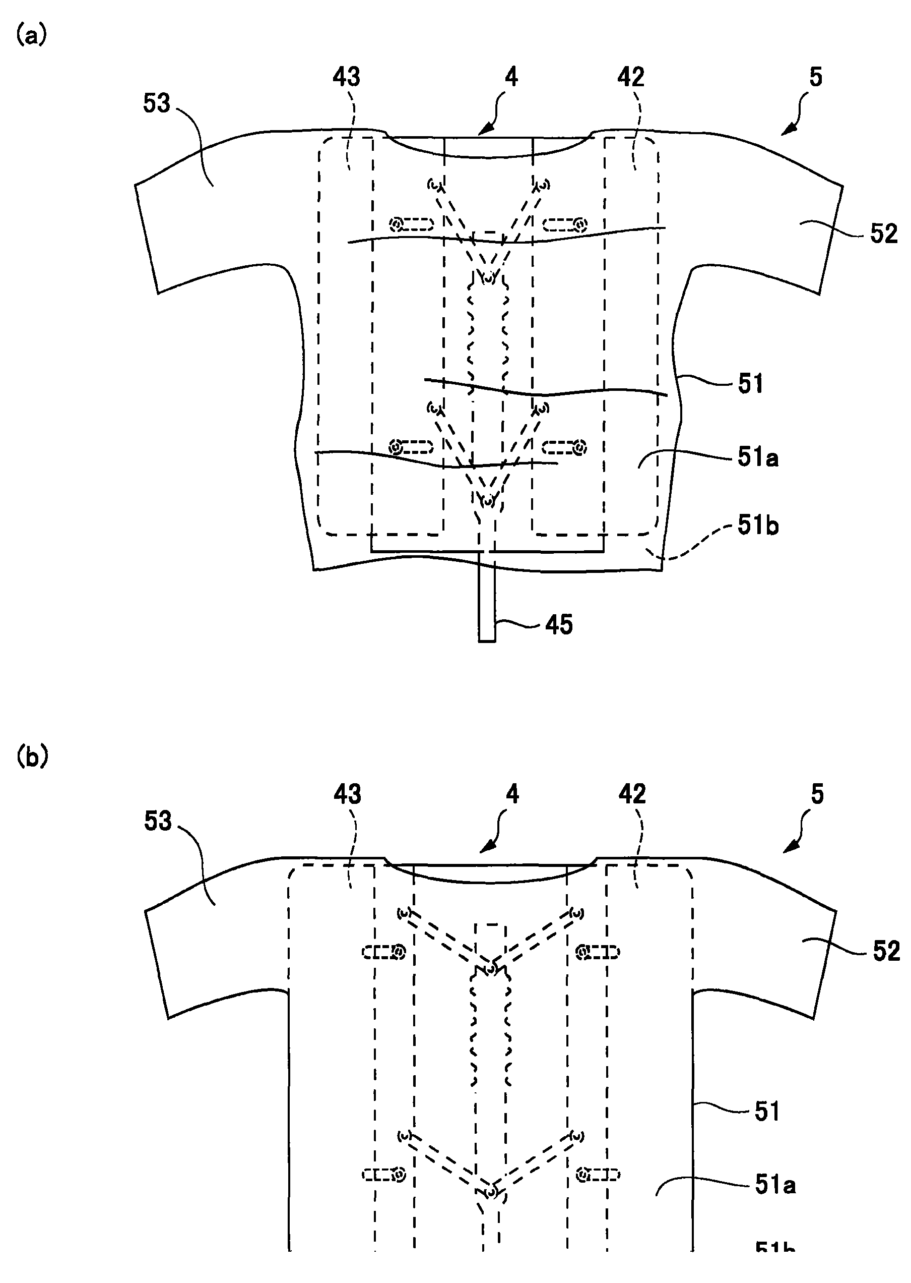 Clothing print method employing ink jet printer and clothing print system