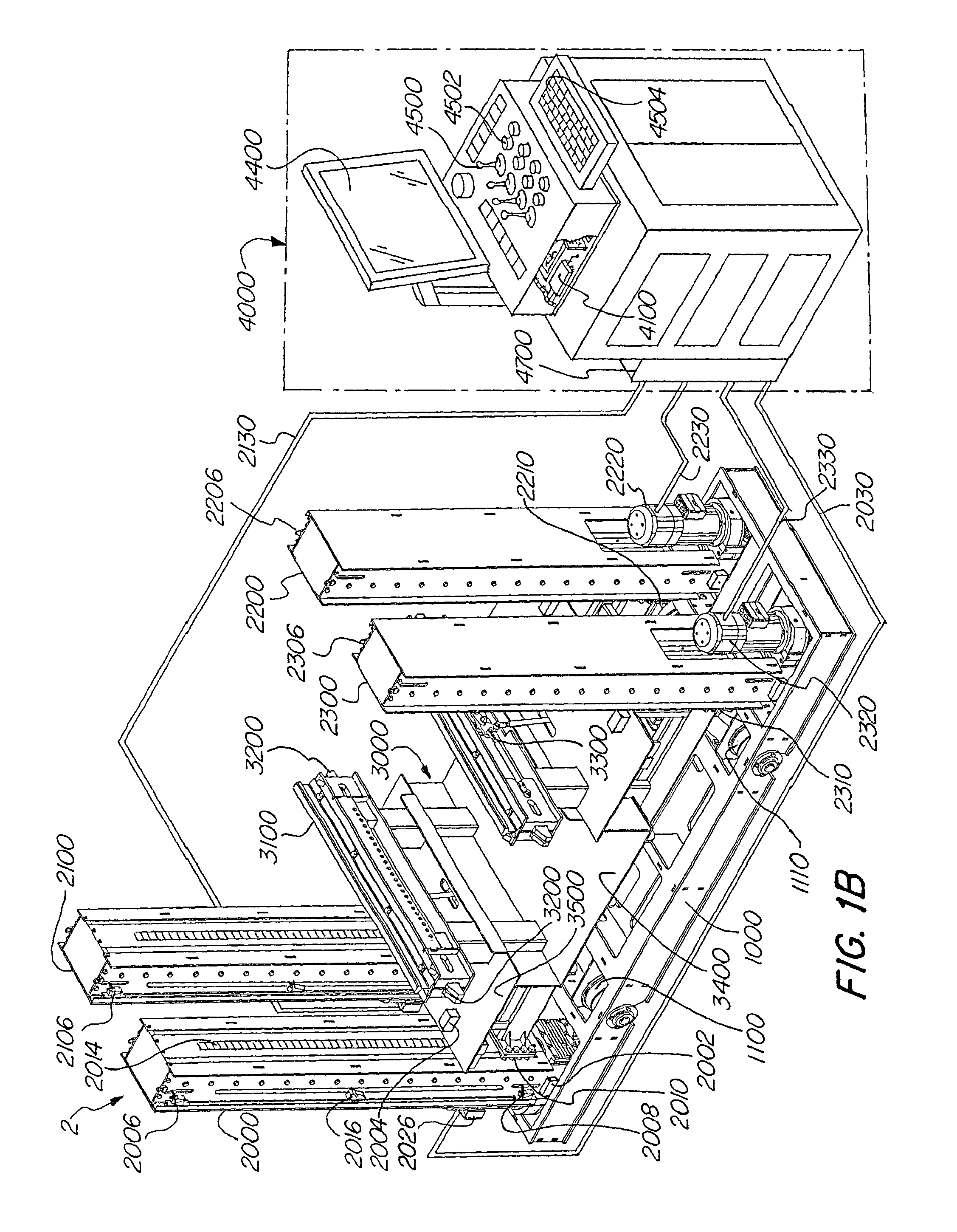 Independent drive motors for machinery positioning apparatus having independent lifting motors