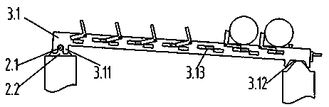 Device and method for transferring oil pipes in batches
