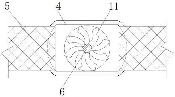 Water storage type self-adjusting energy-saving irrigation device for highway greening isolation belts