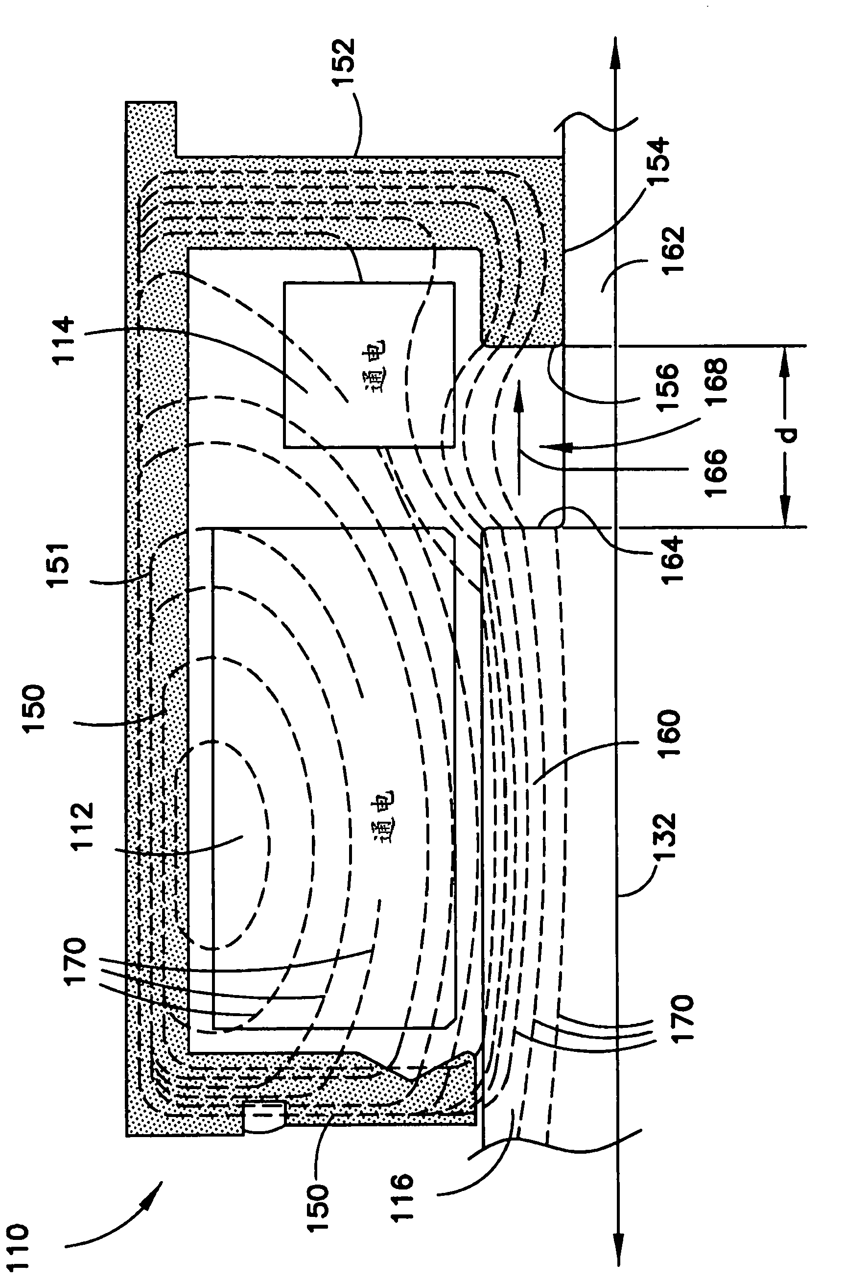 Starter motor solenoid with variable reluctance plunger