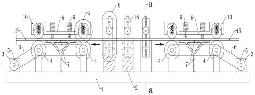 Perforating device for garment production