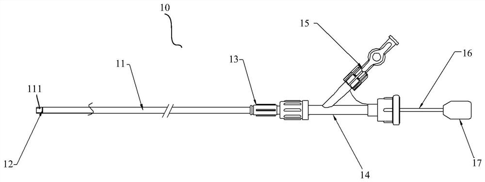 Medical implant delivery sheath and medical implant delivery system