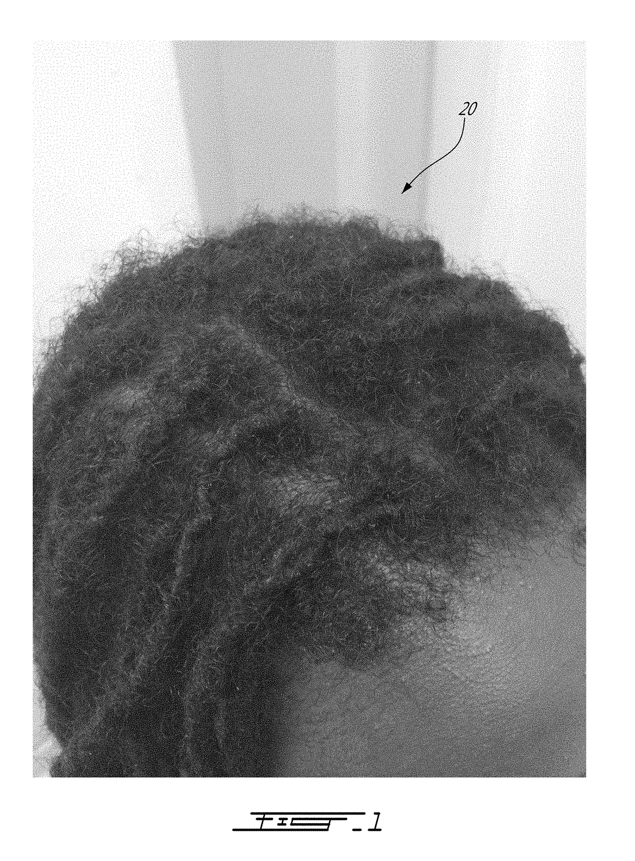 Tool and method for tightening dreadlocks