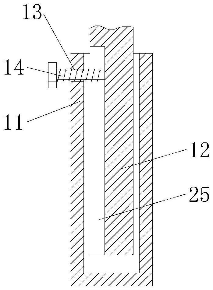 Water pipeline supporting and fixing device for water conservancy engineering and using method thereof