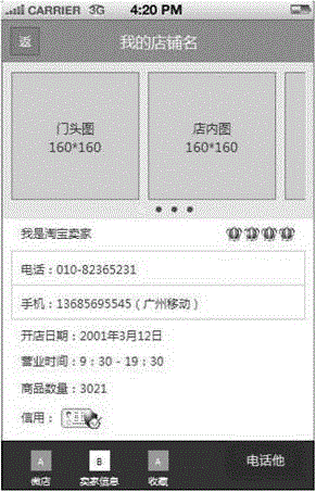 Product information search method, server and terminal
