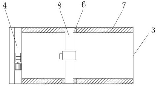 Shearing mechanism of packaging decoration printing machine