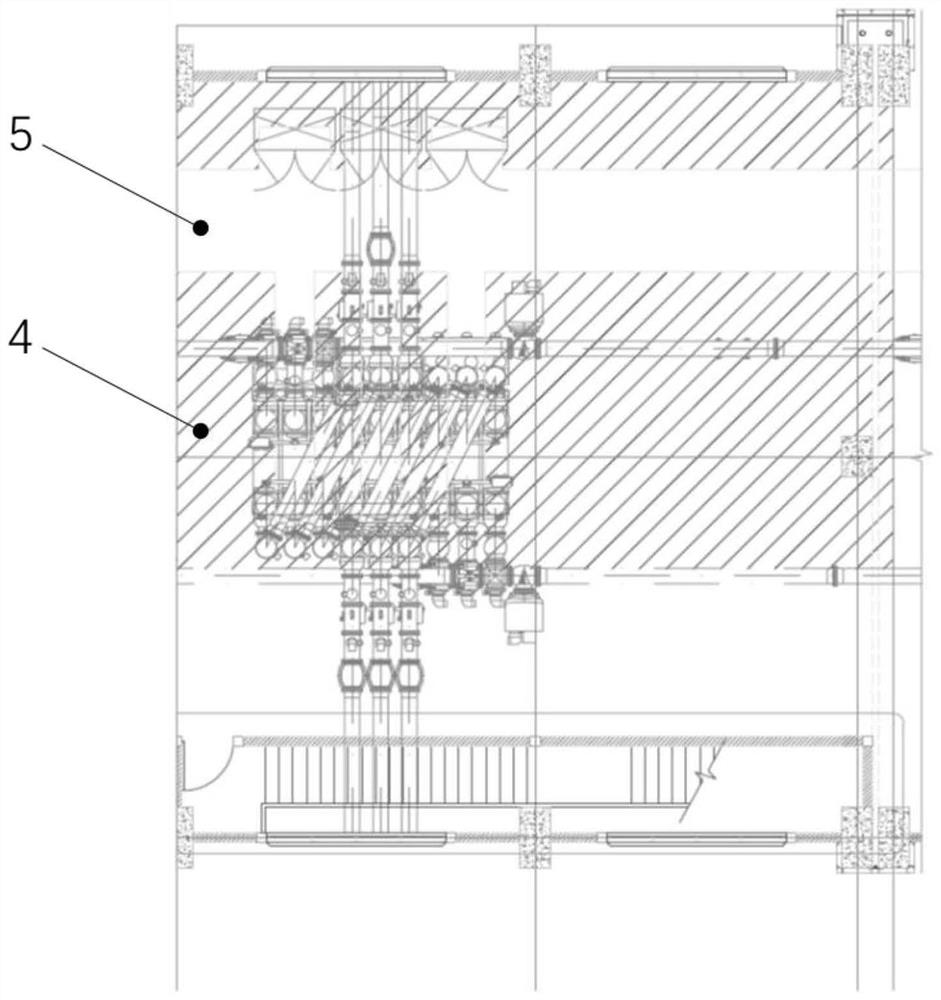 230 kilovolt GIS building with optimized structure design