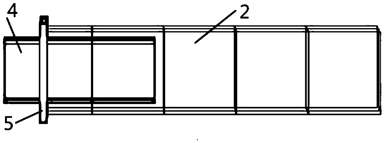 Embedded-type prefabricated steel RC frame beam-column joint