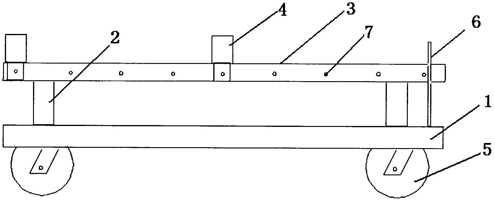 Tool wagon for assembling and disassembling chuck of coiler