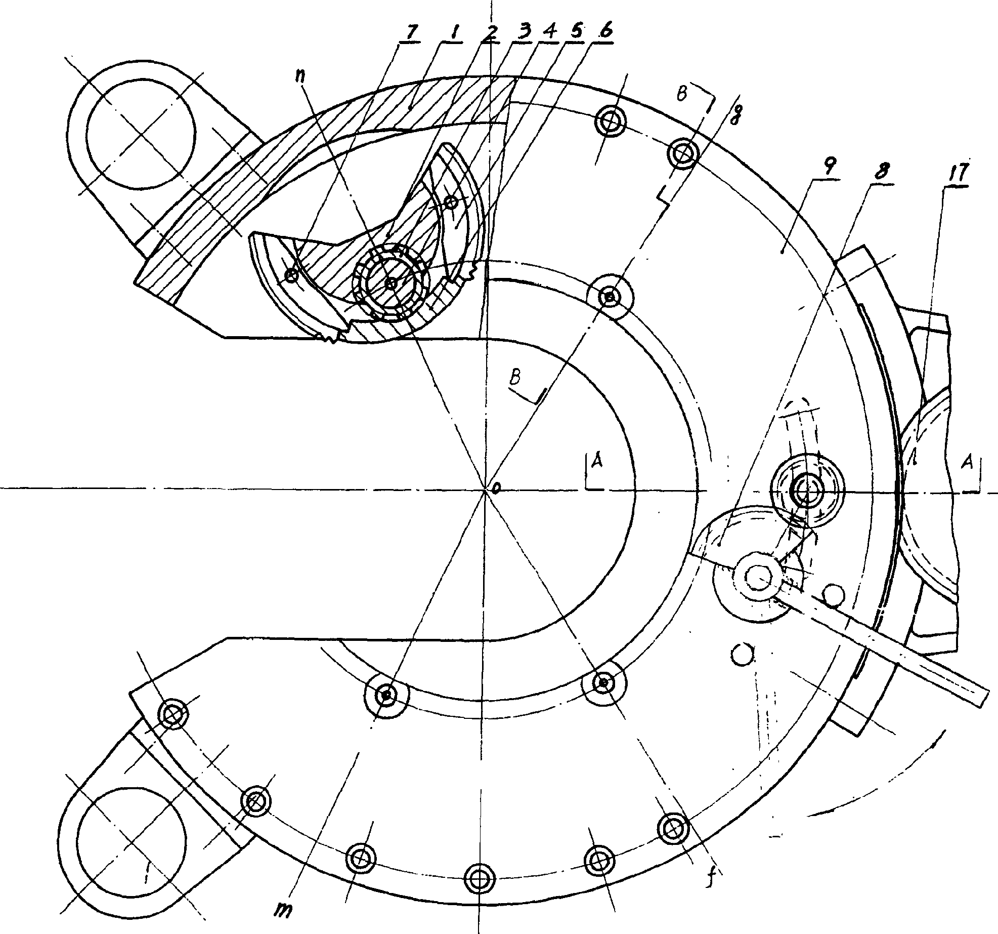 Back-up tong binding clip chucking mechanism for open type power-driven clamp