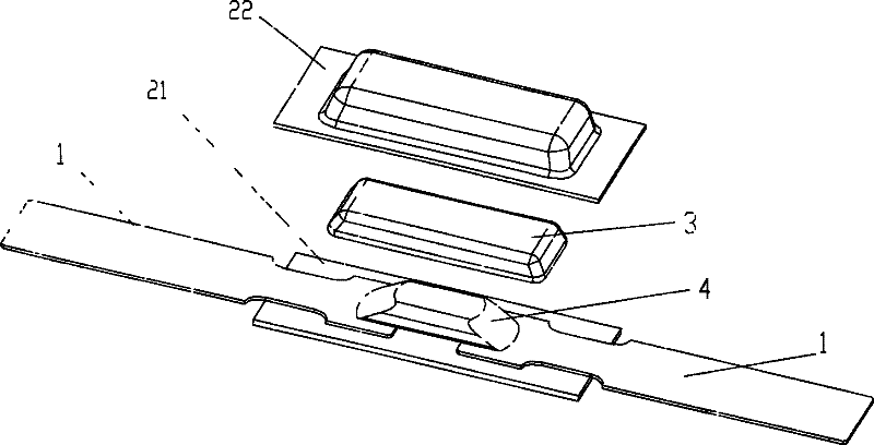 Fusing agent and temperature fuse containing the same