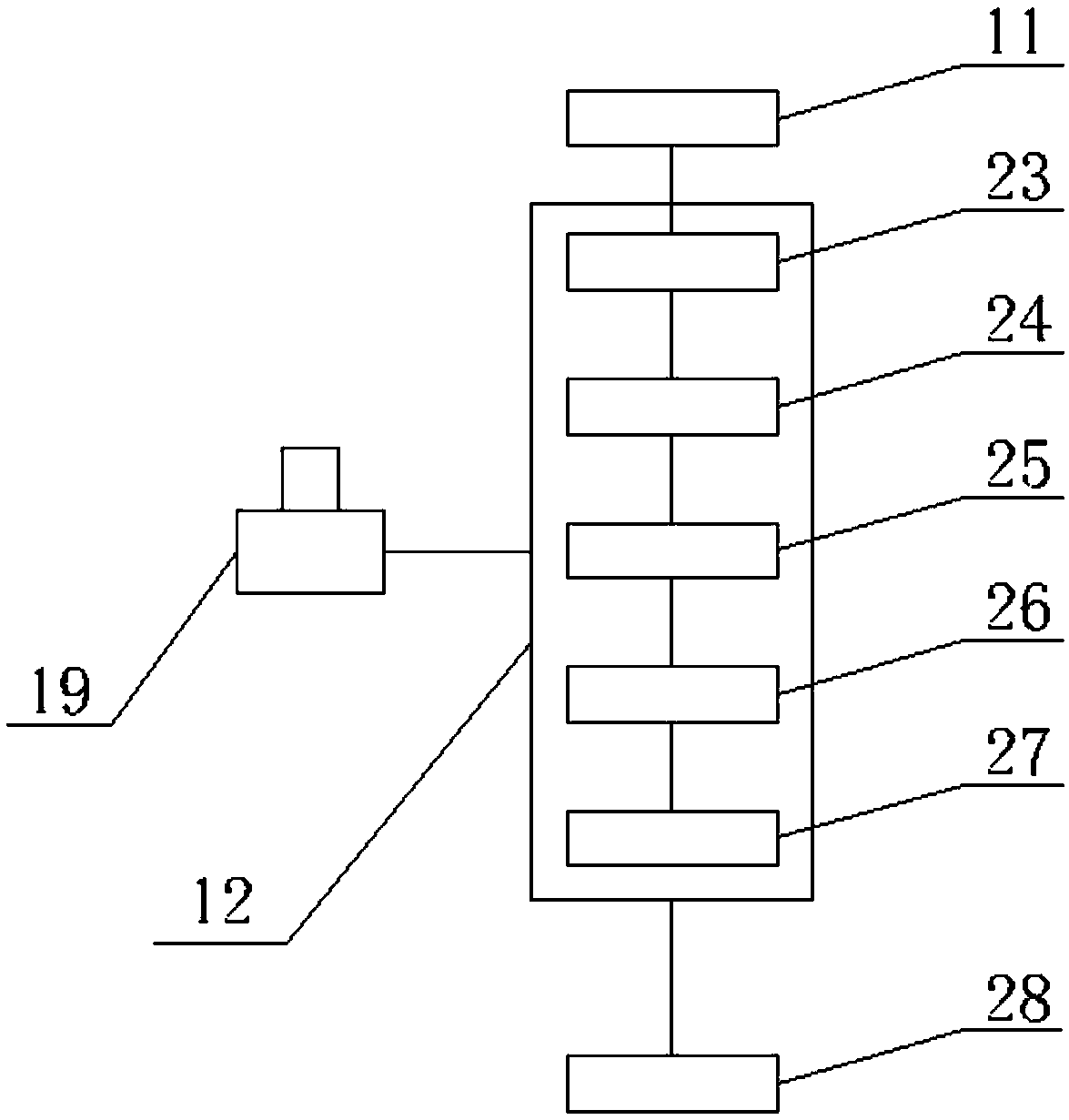 Anti-freeze rain gauge based on infrared distance measurement and control method