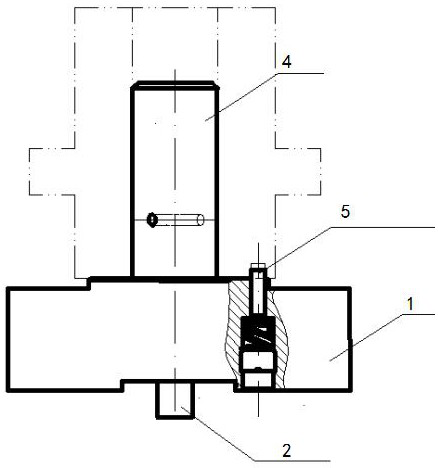 Milling device for machining nut