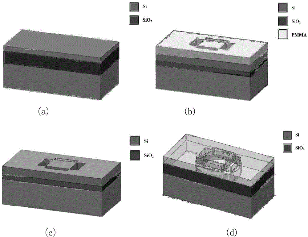 Technology for processing nanowire single-photon detector by using micro-nano mask plate