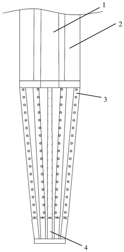 An optical fiber sleeve for a holmium laser lithotripsy device that protects kidney tissue