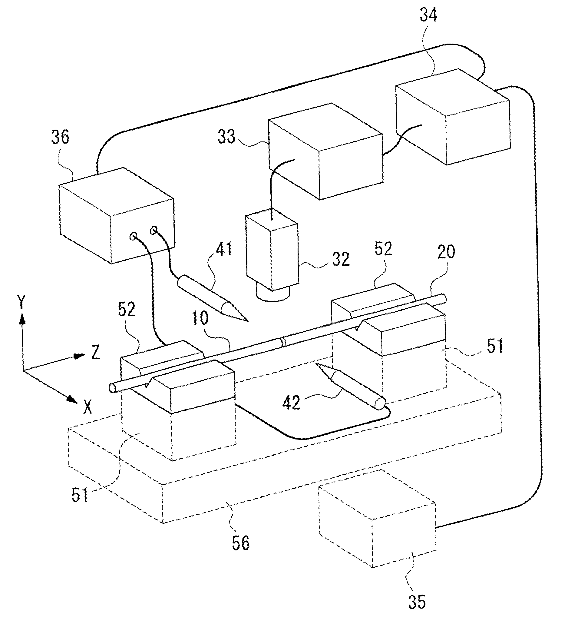 Optical fiber fusion splicer and method for estimating a shape of beam discharged by the optical fiber fusion splicer