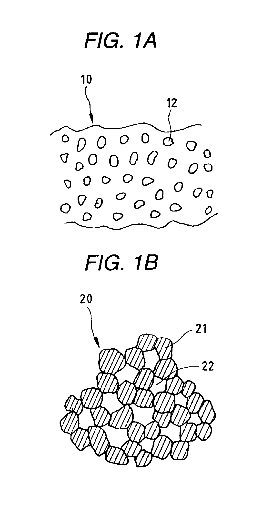 Porous material process of producing the porous material, catalyst for purifying exhaust gas comprising the porous material, method of purifying exhaust gas