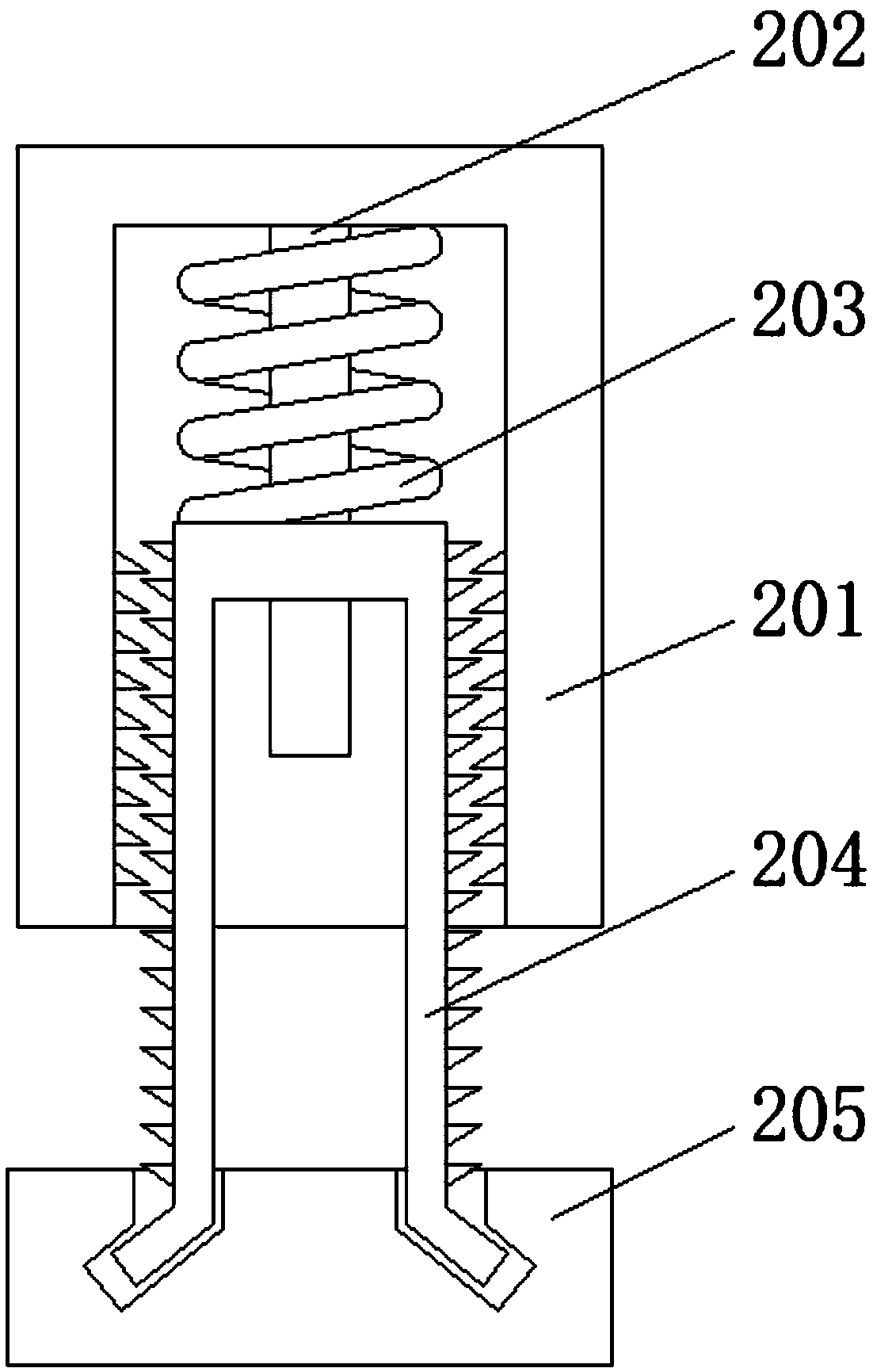 Auxiliary device for electric power maintenance