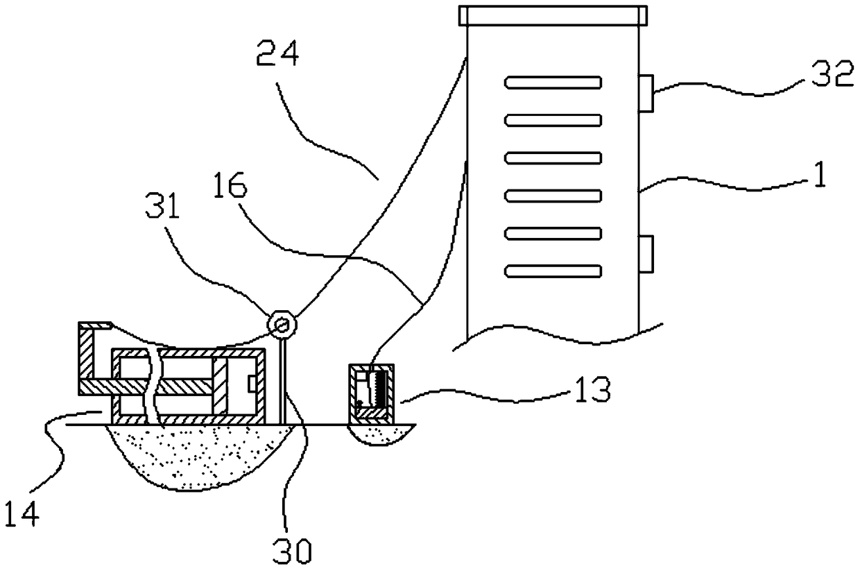 An outdoor integrated base station