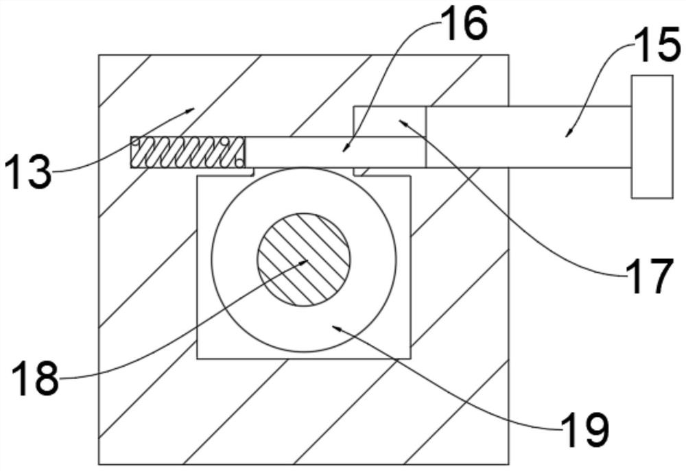 Quick positioning device for bridge cantilever