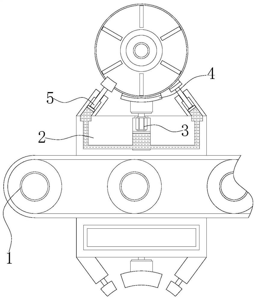 Universal wheel assembling and marking integrated equipment