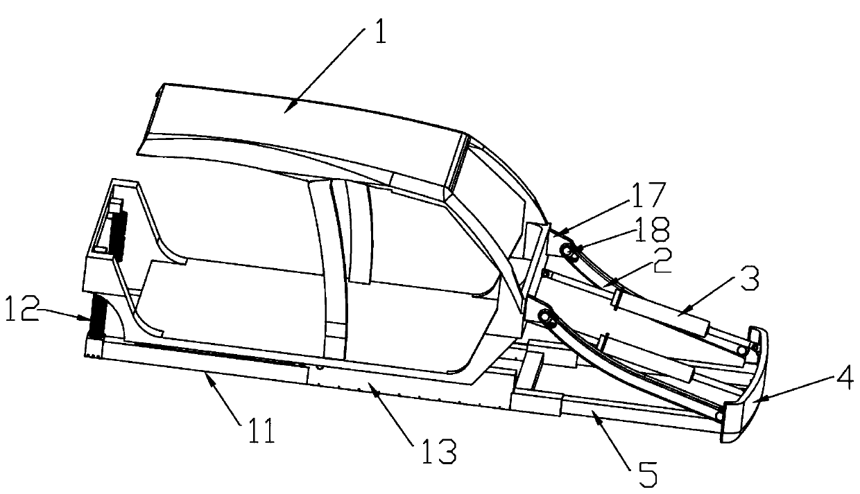 Automobile frame