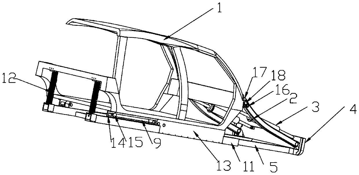 Automobile frame