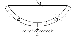 Deformation control cantilever mounting method for large-diameter upright annular structure
