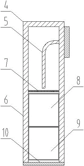 Silencing electrostatic air purification device for ship