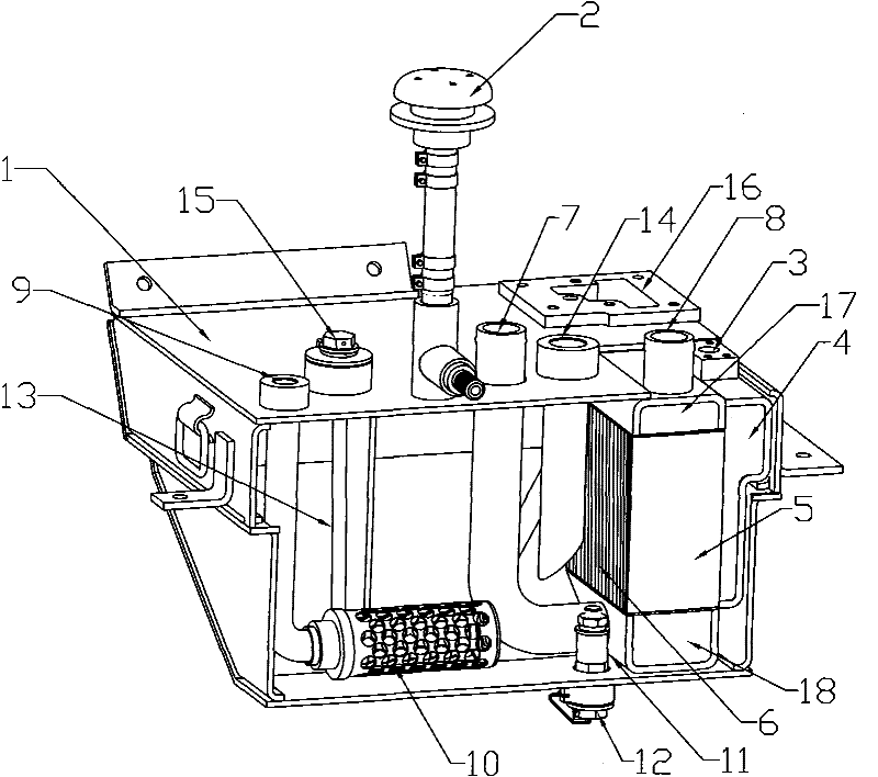 Integrated vehicle lubrication device