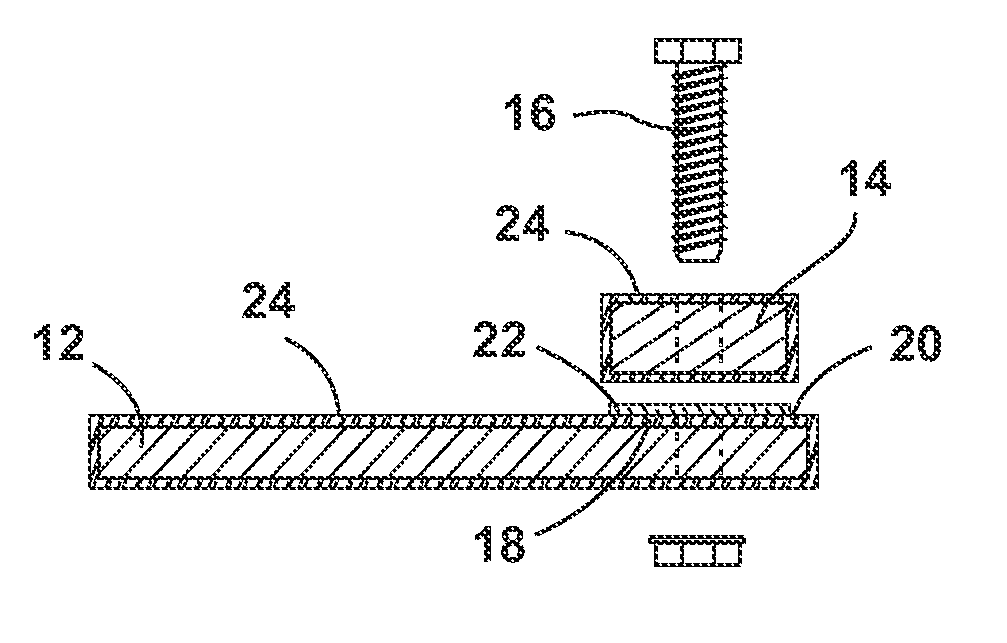 Method of providing a corrosion barrier between dissimilar metals with an epoxy insulator